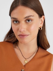 Accessorize Sun Pendant Cord Necklace - Imagen 3 de 3
