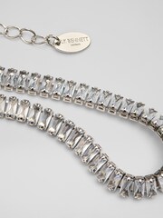 LK Bennett Metallic Loura Baguette Crystal Bracelet - Image 2 of 2