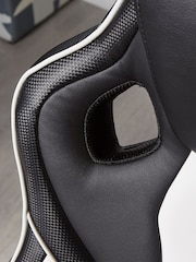 X Rocker Black Maverick Height Adjustable Office Gaming Chair Wit support - Image 3 of 6