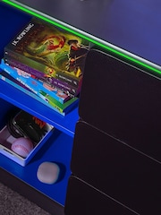 X Rocker Blue Carbon Tek Chest Of Drawers - Image 3 of 6