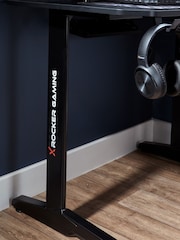 X Rocker Black Panther Gaming Desk - Image 2 of 6