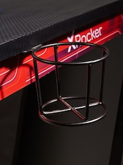 X Rocker Black Ocelot Gaming Desk - Image 3 of 6