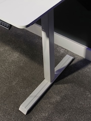 X Rocker White Ascend Height Adjustable Desk - Image 5 of 6