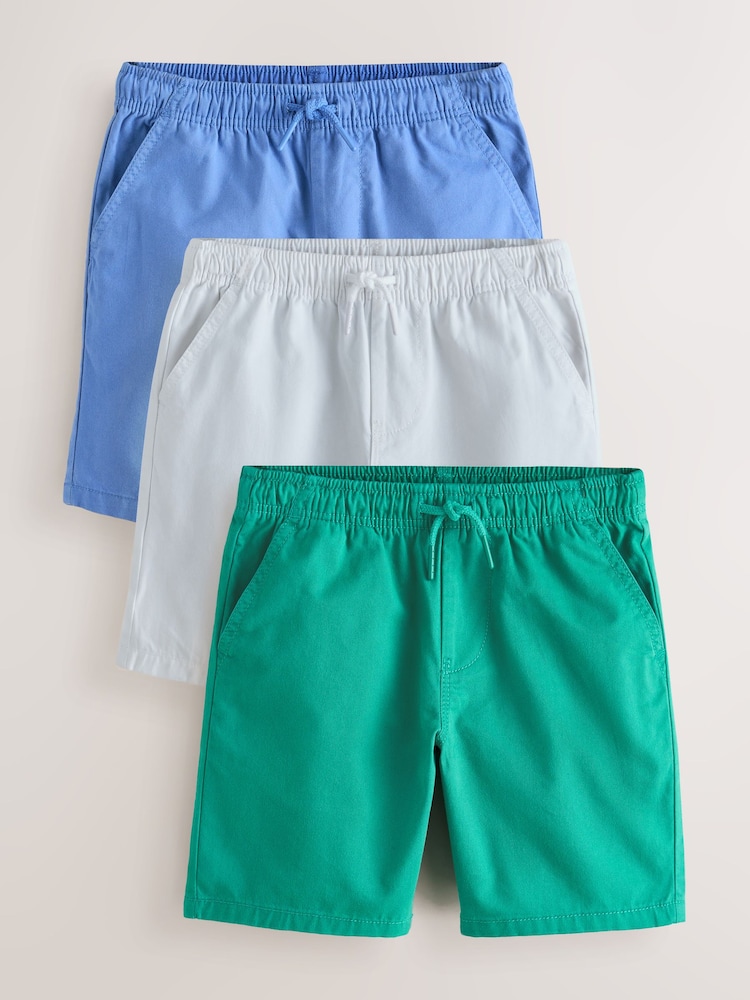 ស/ខៀវ - ខោខ្លី (3-16ឆ្នាំ) - រូបភាព 1 នៃ 7