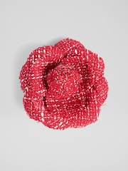 LK Bennett Red Corsage Red Cotton - Image 1 of 4