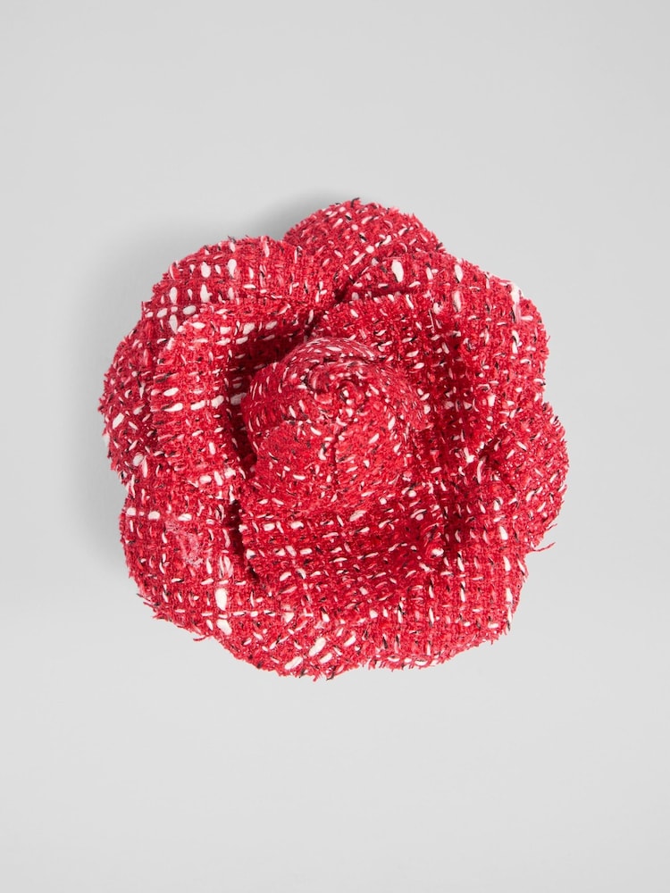 LK Bennett Red Corsage Red Cotton - Image 1 of 4 LK Bennett Red Corsage Red Cotton - Image 1 of 4