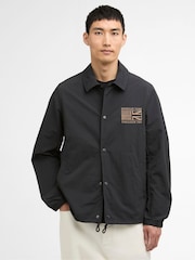 Barbour International Black Coach Casual Jacket - Image 1 of 7