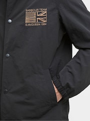 Barbour International Black Coach Casual Jacket - Image 5 of 7