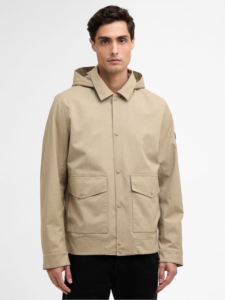 Barbour International Natural Elmford Waterproof Jacket - Image 1 of 7