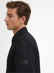 Barbour International Black Warren Overshirt - Image 4 of 7