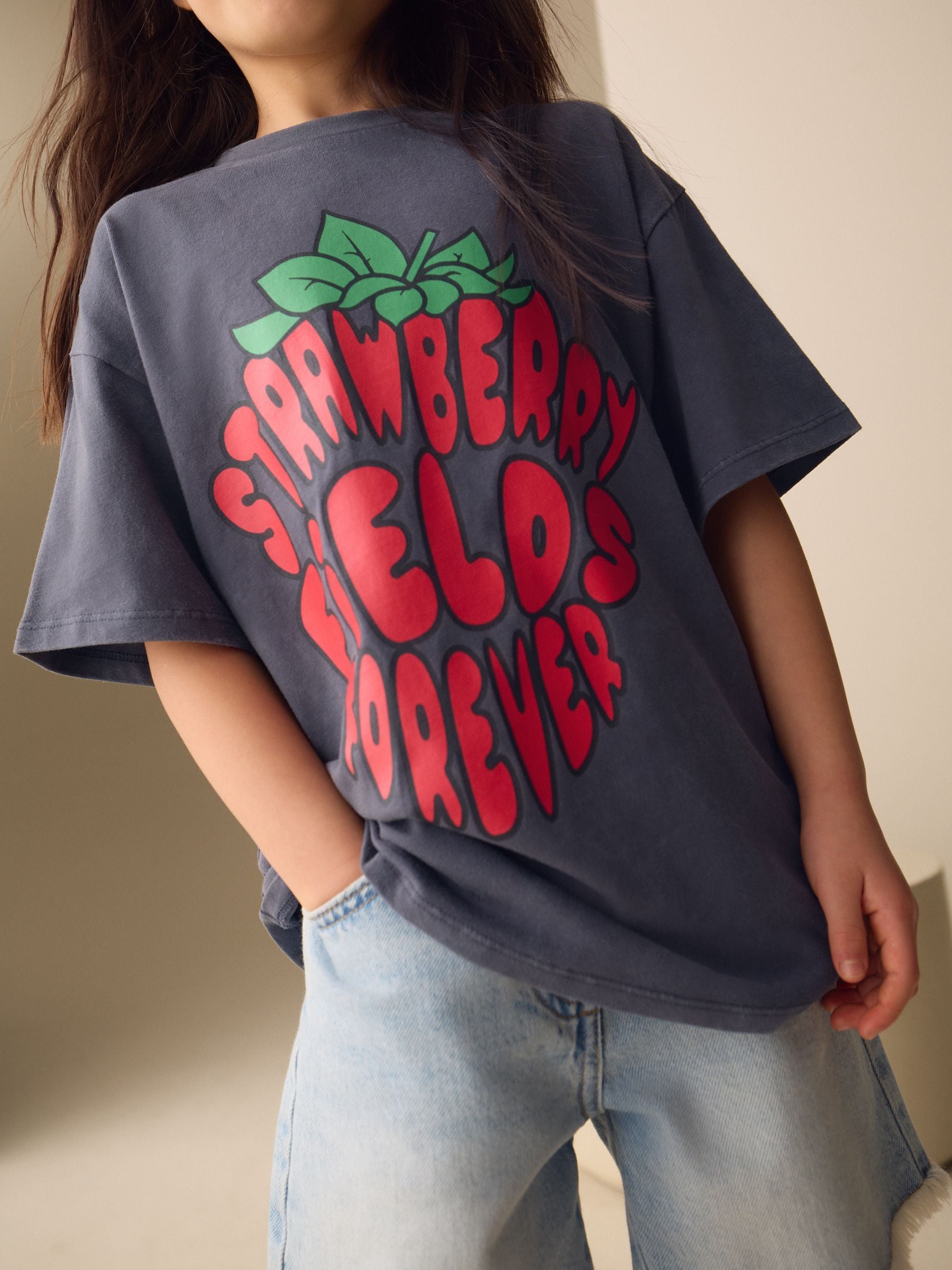 Buy Charcoal Grey The Beatles Band T-Shirt (3-16yrs) from the Next