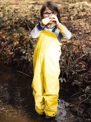 Muddy Puddles Yellow Waterproof Insulated Puddleflex Dungarees - Image 2 of 7