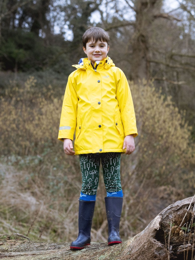 Muddy Puddles Yellow Waterproof Insulated Puddleflex Jacket - Image 1 of 5 Muddy Puddles Yellow Waterproof Insulated Puddleflex Jacket - Image 1 of 5