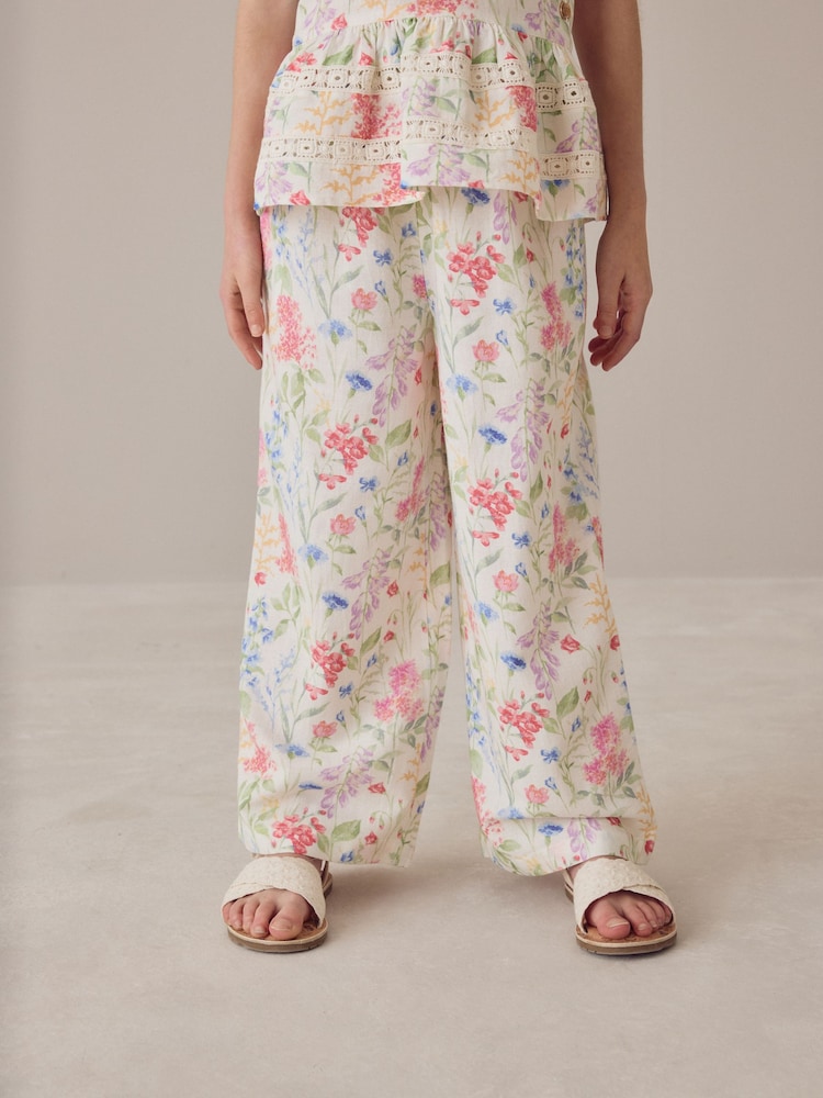 Laura Ashley Peplum Top and Trousers Set - Imaginea 2 din 11