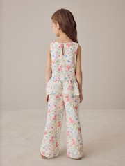 Laura Ashley Peplum Top and Trousers Set - Imaginea 3 din 11