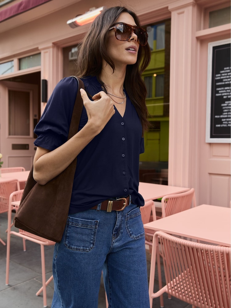 Baukjen Noa Classic Short Sleeve Blouse - Image 2 of 5