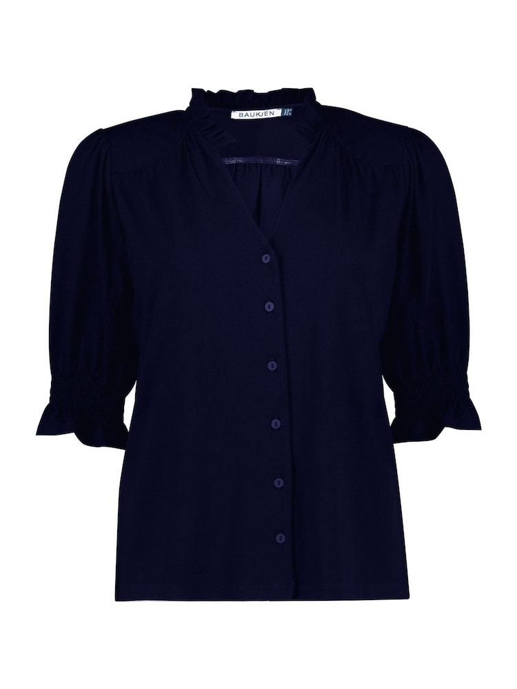 Baukjen Noa Classic Short Sleeve Blouse - Image 5 of 5