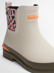 צבע שמנת ערפל עם הדפס מנומר - ®Barbour מגפוני גומי מתקפלים, דגם Abbeyfield - תמונה 12 מתוך 13