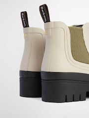 Barbour® Cream Halton Chelsea Wellies - Image 8 of 10