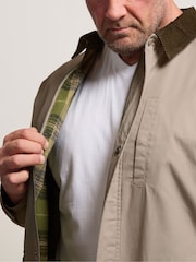 BadRhino Big & Tall Natural Check Lined Jacket - Image 4 of 6