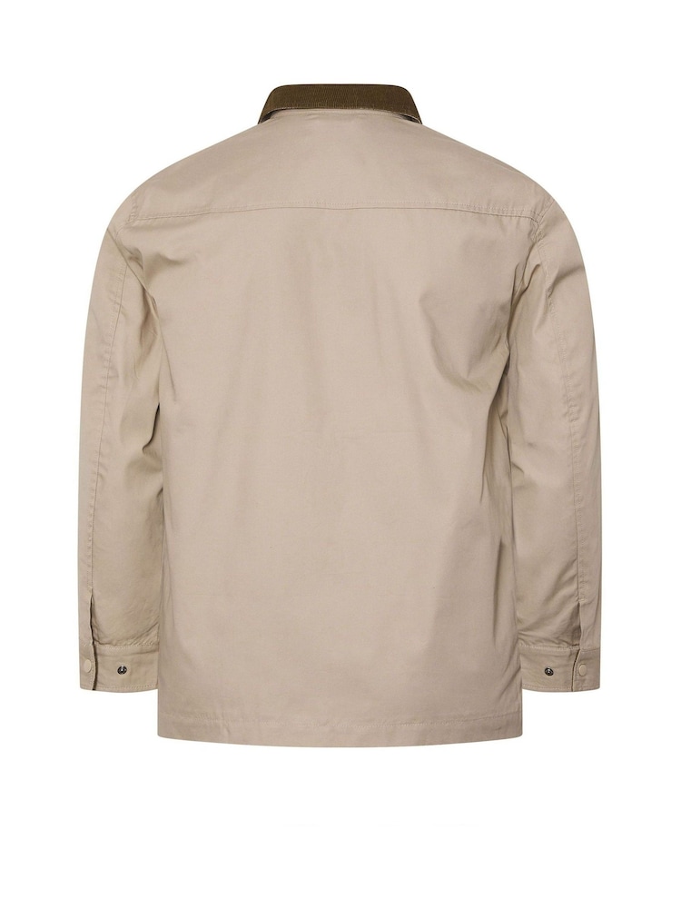 BadRhino Big & Tall Natural Check Lined Jacket - Image 6 of 6