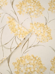Laura Ashley Ochre Giselle 10M Wallpaper - Image 1 of 4