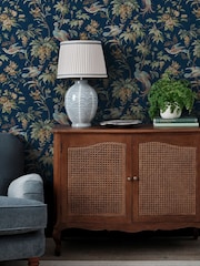 Laura Ashley Midnight Attleton 10M Wallpaper - Image 2 of 4