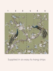 Laura Ashley Hedgerow Belvedere Fixed Sized 3M Mural - Image 3 of 4