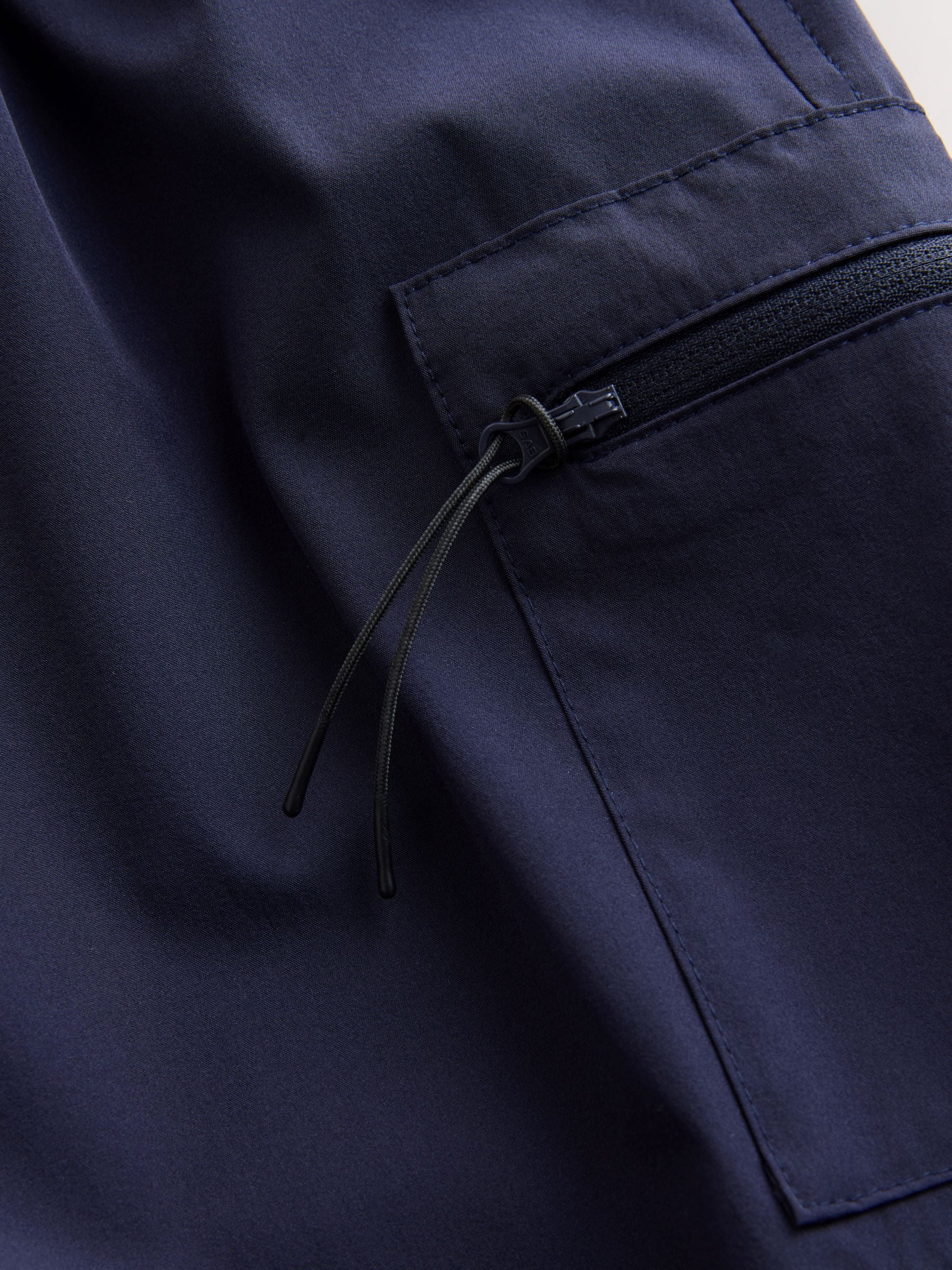 Buy Navy Blue Cargo 8 Inch Swim Shorts from Next USA
