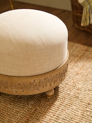 Voyage Maison Oak Mabel Footstool - Image 2 of 7