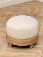 Voyage Maison Oak Mabel Footstool - Image 5 of 7