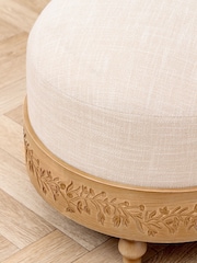 Voyage Maison Oak Mabel Footstool - Image 6 of 7
