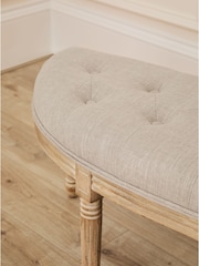 Voyage Maison Linen Annette Bench Footstool - Image 4 of 6