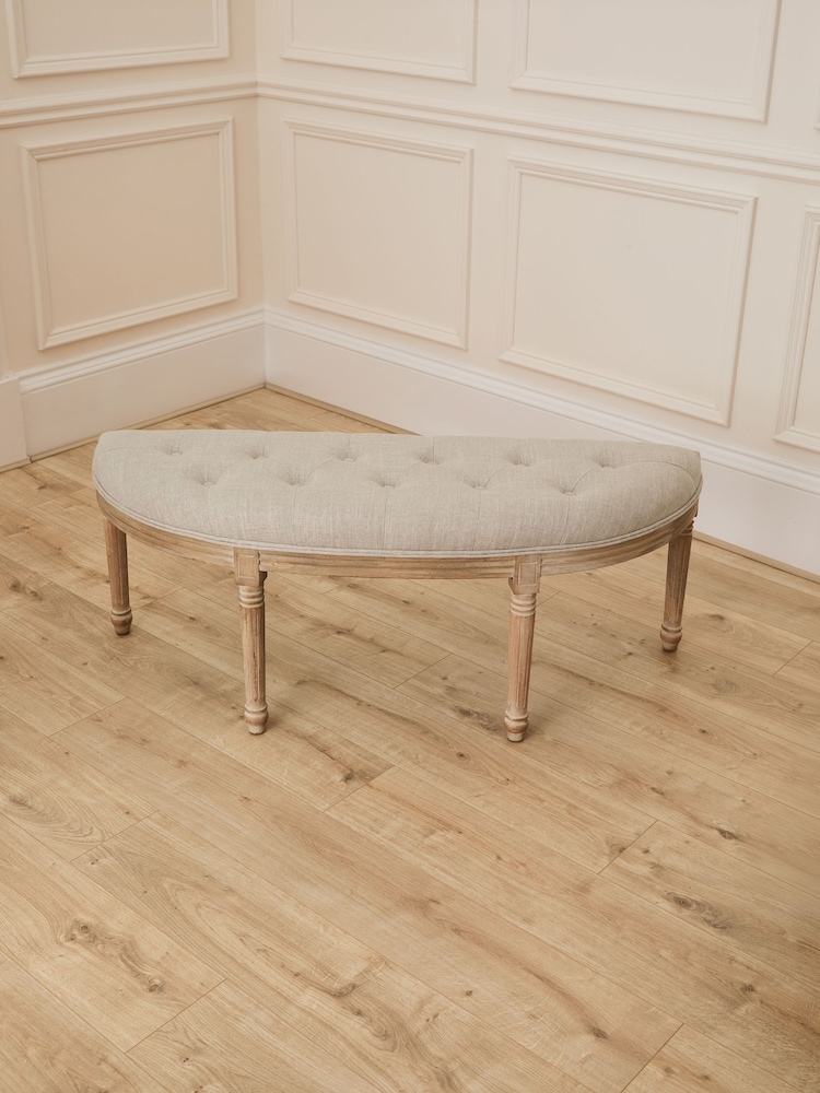 Voyage Maison Linen Annette Bench Footstool - Image 6 of 6