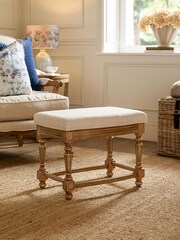 Voyage Maison Oak Eloise Footstool - Image 1 of 5