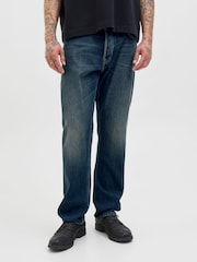 JACK & JONES Blue Relaxed Fit Chris Jeans - Image 2 of 4