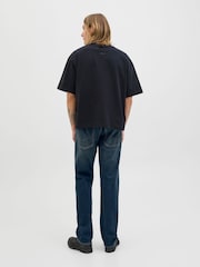 JACK & JONES Blue Relaxed Fit Chris Jeans - Image 5 of 10
