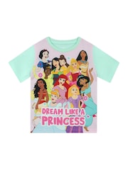 Character Green Ariel Moana Rapunzel Disney Princess Short Pyjamas - Image 2 of 10