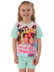 Character Green Ariel Moana Rapunzel Disney Princess Short Pyjamas - Image 8 of 10