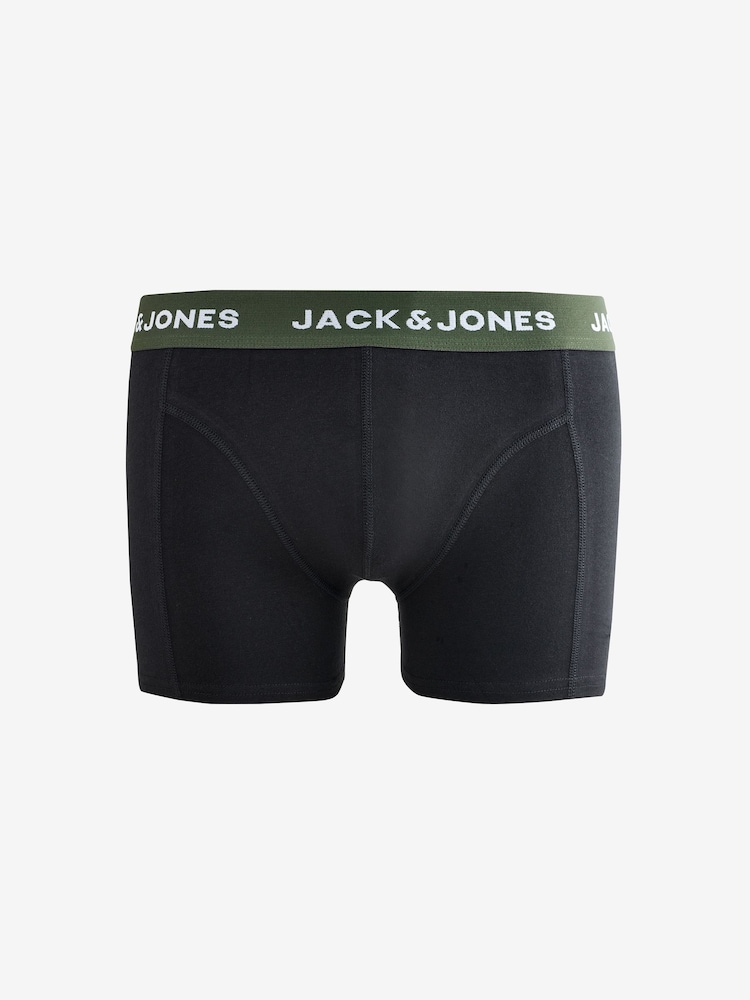 JACK & JONES Purple Boxers 5 Pack - Image 2 of 6