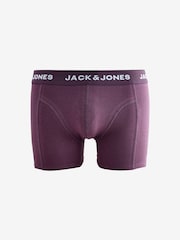 JACK & JONES Purple Boxers 5 Pack - Image 6 of 6