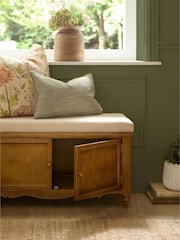 Voyage Maison Oak Rosalie Wooden Stool - Image 3 of 8