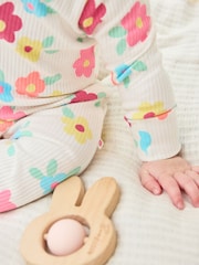 Yellow Two Way Zip Baby Sleepsuits 4 Pack (0mths-2yrs) - Image 12 of 17