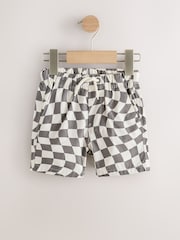 Scacchiera grigia/bianca - Pantaloncini aderenti (3mesi-7anni) - Immagine 5 di 8