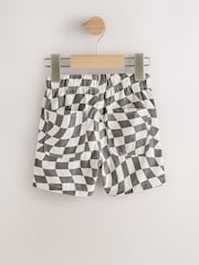 Scacchiera grigia/bianca - Pantaloncini aderenti (3mesi-7anni) - Immagine 6 di 8