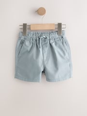 Navy/Chambray/Tan/White/Blue - پل آن شارٹس 5 پیک (3ماہ-7سال) - تصویر 5 از 20