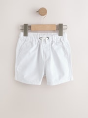 Navy/Chambray/Tan/White/Blue - پل آن شارٹس 5 پیک (3ماہ-7سال) - تصویر 6 از 20