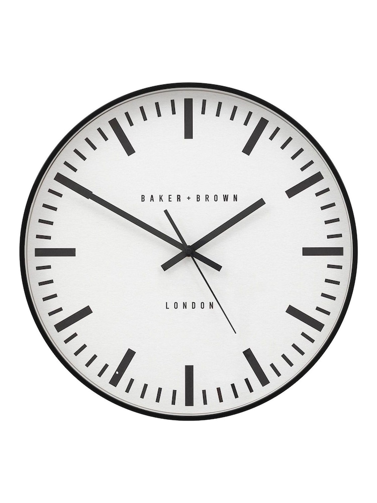 Gallery Home Black Longstone Clock 40cm - Image 1 of 5