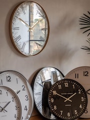 Gallery Home White Cambridge Wall Clock 40cm - Image 3 of 7