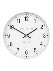 Gallery Home White Cambridge Wall Clock 40cm - Image 4 of 7
